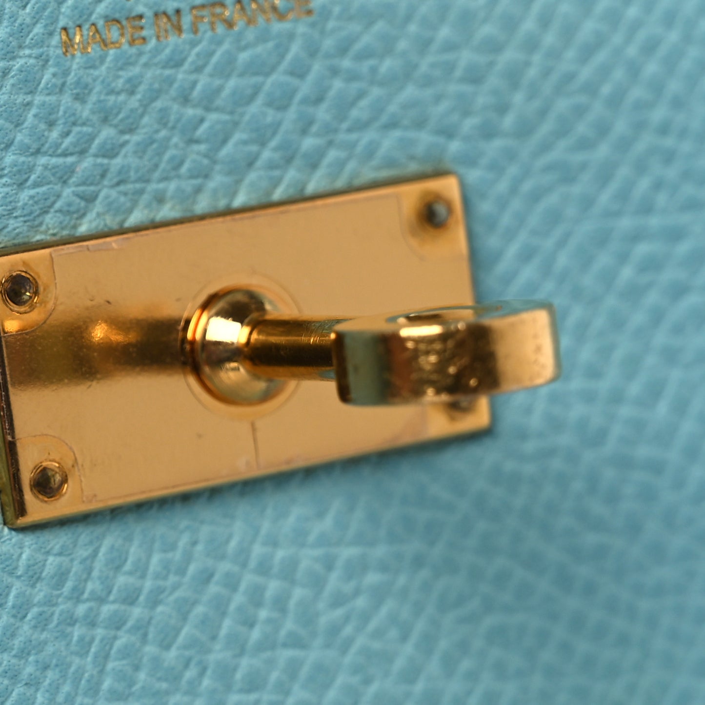 Epsom Kelly Longue Wallet Bleu Atoll