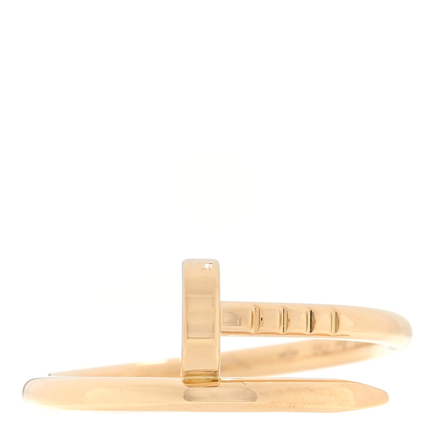 Cartier 18K Yellow Gold Small Juste Un Clou Ring 50 5.25 1 of 5