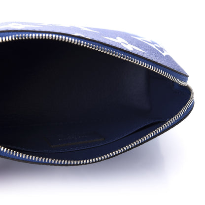Louis Vuitton Monogram Giant Escale Cosmetic Pouch Blue 5 of 9