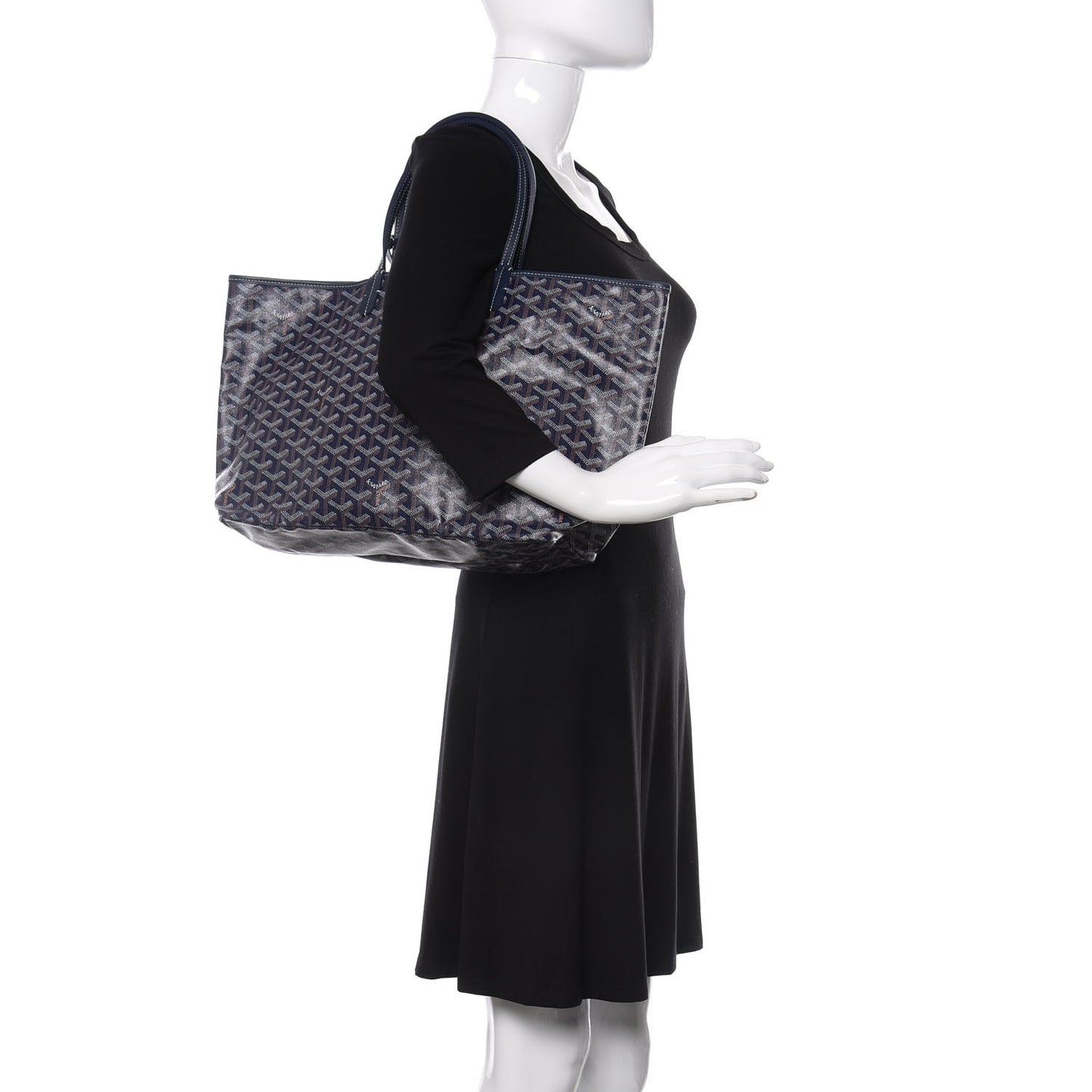 Goyardine Saint Louis PM Navy