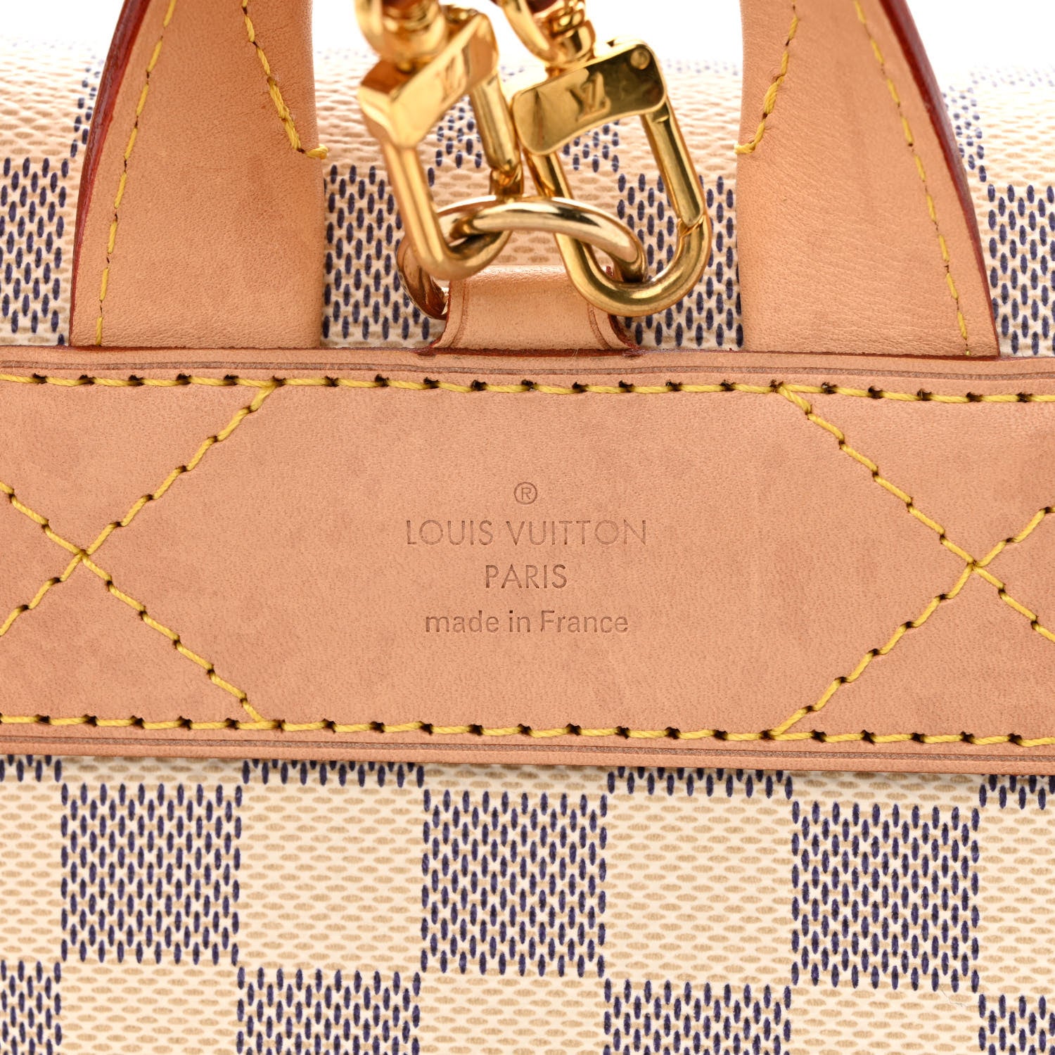 Louis Vuitton Damier Azur Sperone BB Backpack 6 of 9