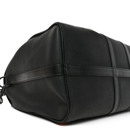 Louis Vuitton Taiga Rainbow Keepall Bandouliere 50 Black 8 of 9