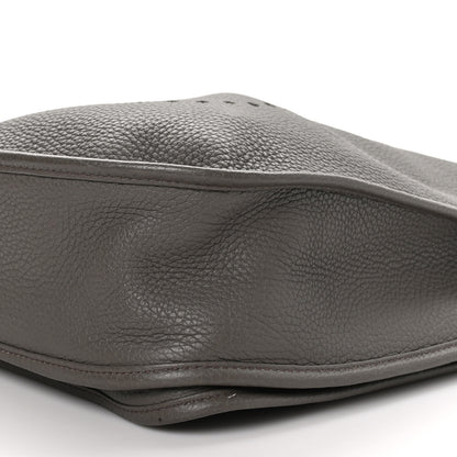 Hermes Taurillon Clemence Evelyne III GM Etain 10 of 10