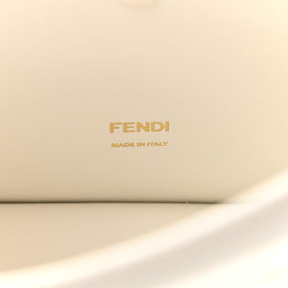 Fendi TPU FF Vitello Century F is Fendi Kan I Shoulder Bag White 6 of 9