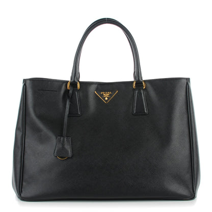 Prada Saffiano Lux Medium Tote Nero Black 1 of 9