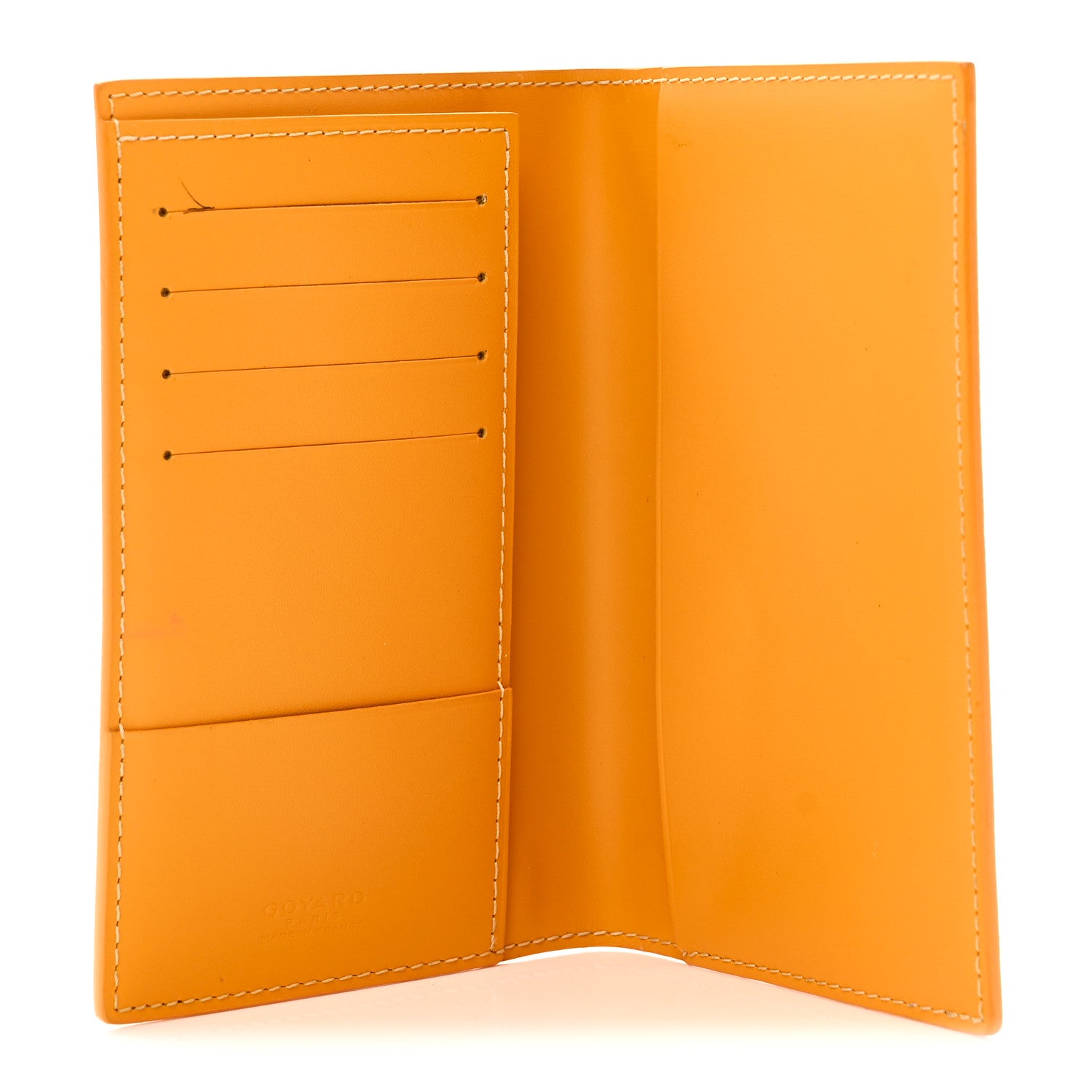 Goyard Goyardine Passport Wallet Yellow 1878997 – FASHIONPHILE