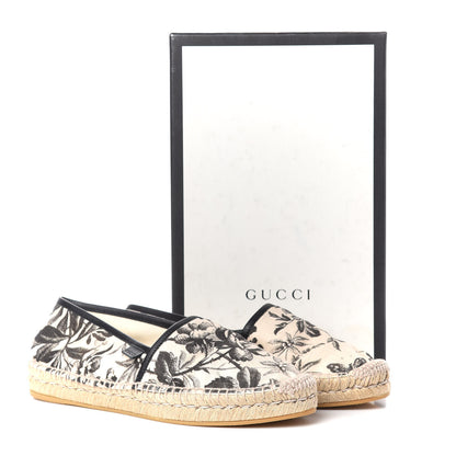 Gucci Canvas Pilar Printed Espadrille 40 Black 11 of 11