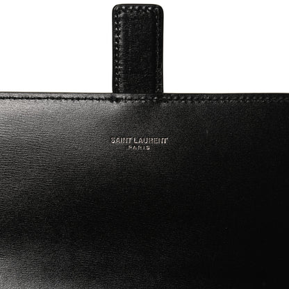 Saint Laurent Patent Embossed Small Le Monogramme Satchel Black 7 of 11