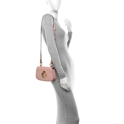 Gucci Roxy Calfskin Web Mini Blondie Shoulder Bag Powder Pink 2 of 10