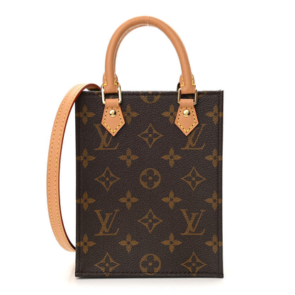 Louis Vuitton Monogram Petit Sac Plat 1 of 10