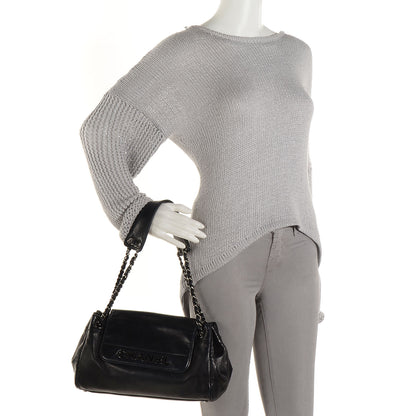 Chanel Lambskin Rock and Chic Shoulder Bag Black 2 of 7