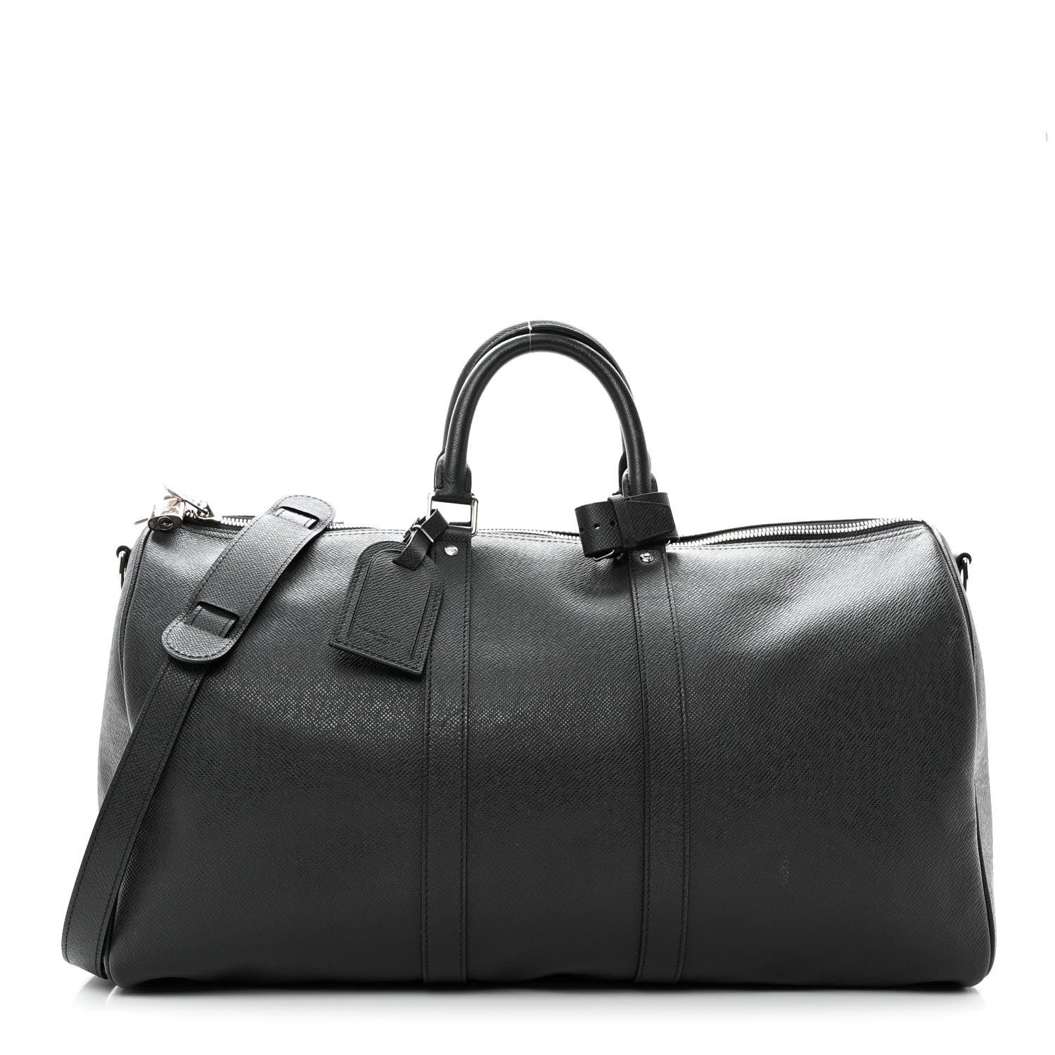 Louis Vuitton Taiga Keepall Bandouliere 45 Black 1 of 12