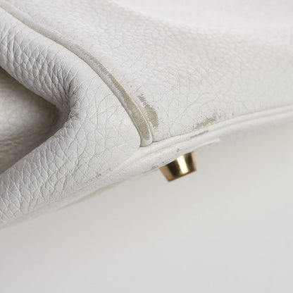 Hermes Taurillon Clemence Birkin 30 White 72 of 104