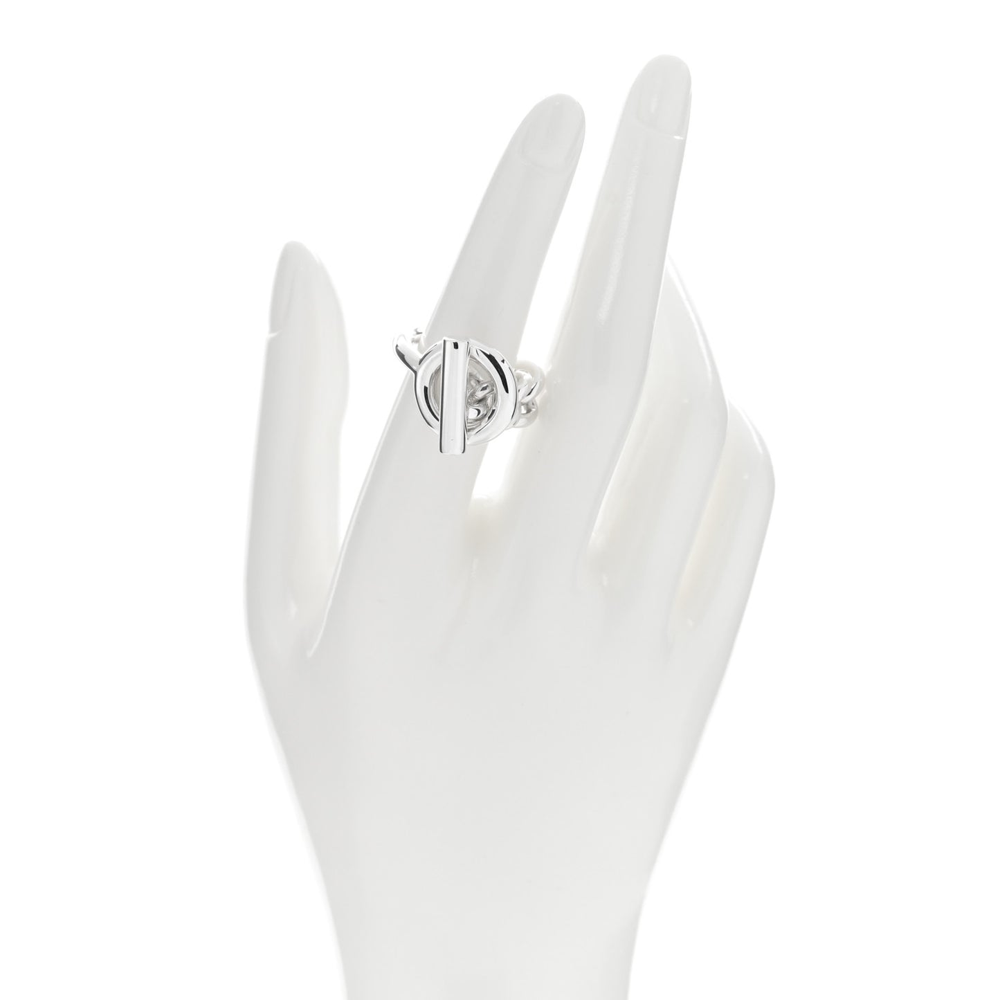 Sterling Silver GM Croisette Ring 52 6