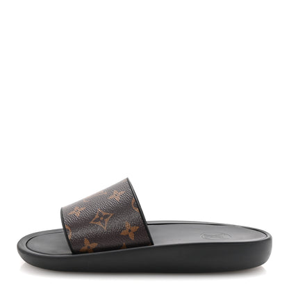 Louis Vuitton Monogram Sunbath Slide Sandals 37 1 of 9