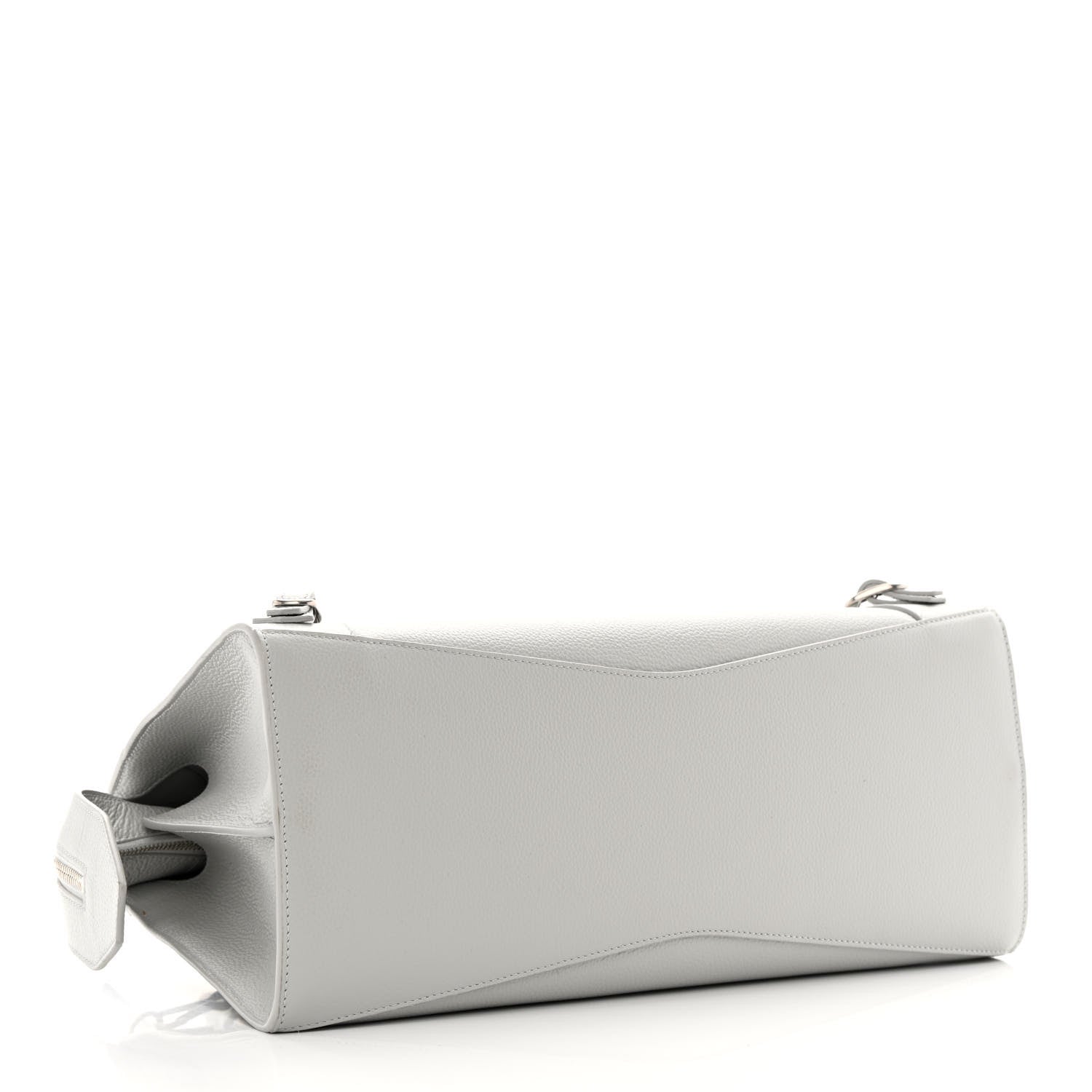 Balenciaga Grained Calfskin Silver Hardware Neo Classic City Light Grey 4 of 16