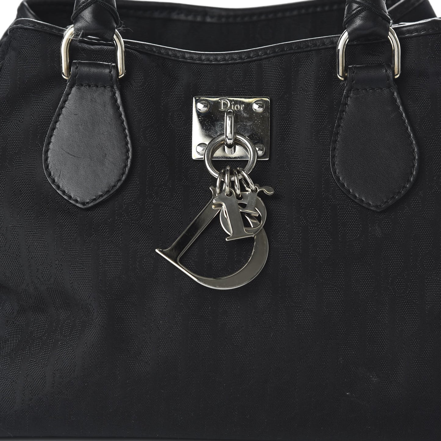 Nylon Monogram Small Lovely Tote Black
