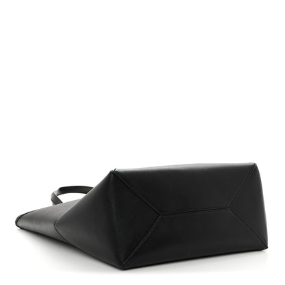 Loewe Shiny Calfskin Medium Puzzle Fold Tote Black 4 of 10