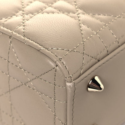 Christian Dior Lambskin Cannage Small My ABCDior Lady Dior Beige 10 of 12