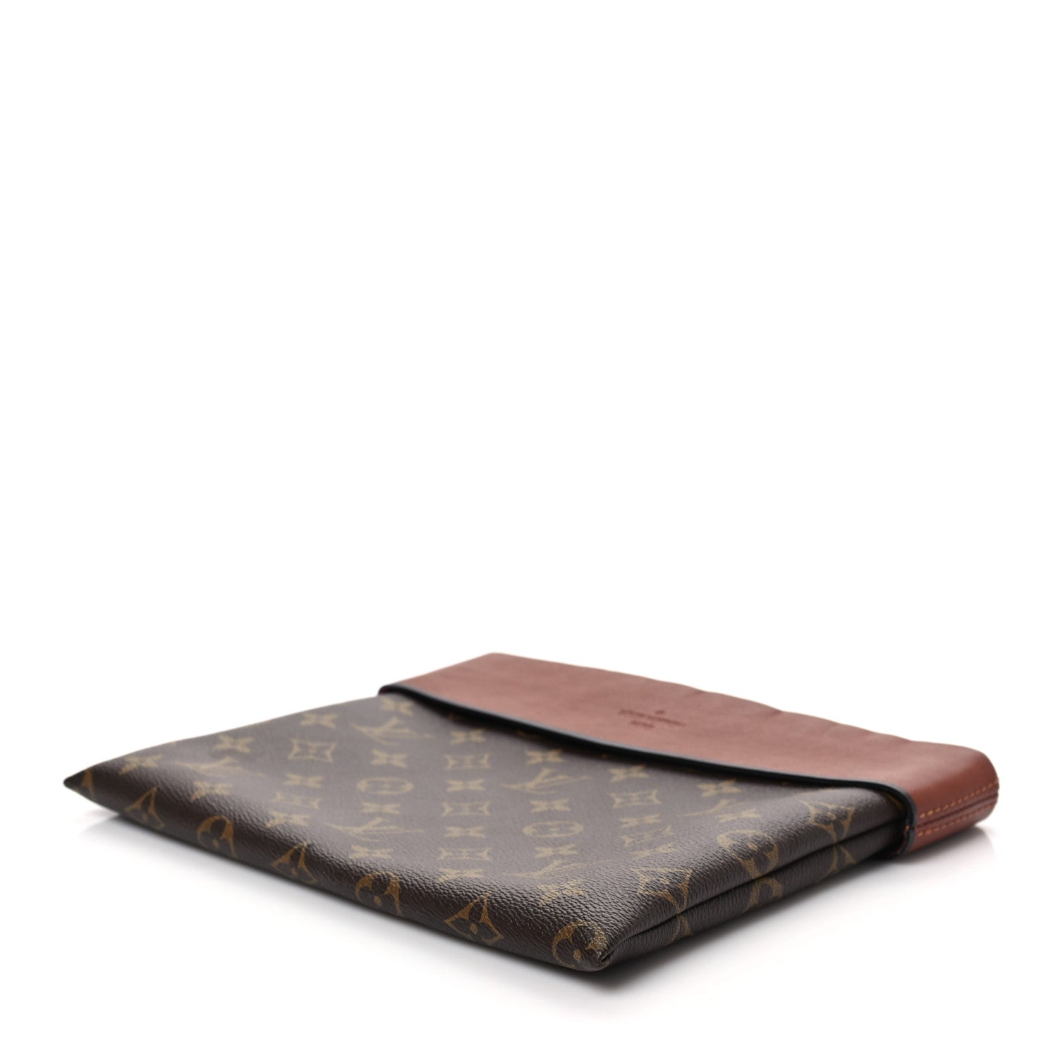 Louis Vuitton Monogram Tuileries Pochette Caramel 7 of 9