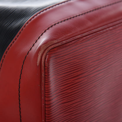 Louis Vuitton Epi Noe Black Red 7 of 11