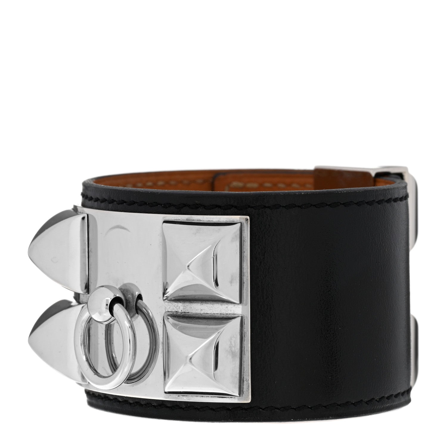 Hermes Box Collier De Chien CDC Bracelet S Black 1 of 4