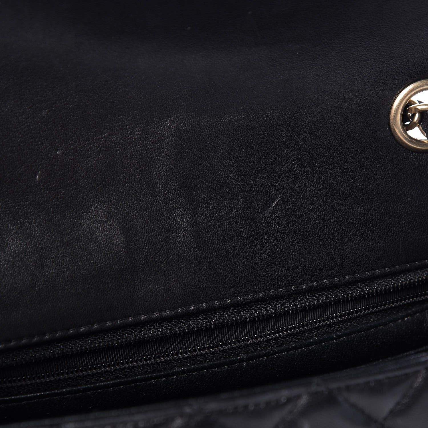 Chanel Lambskin Quilted Mini Rectangular Flap Black 10 of 10