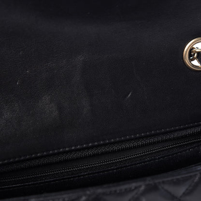 Chanel Lambskin Quilted Mini Rectangular Flap Black 10 of 10
