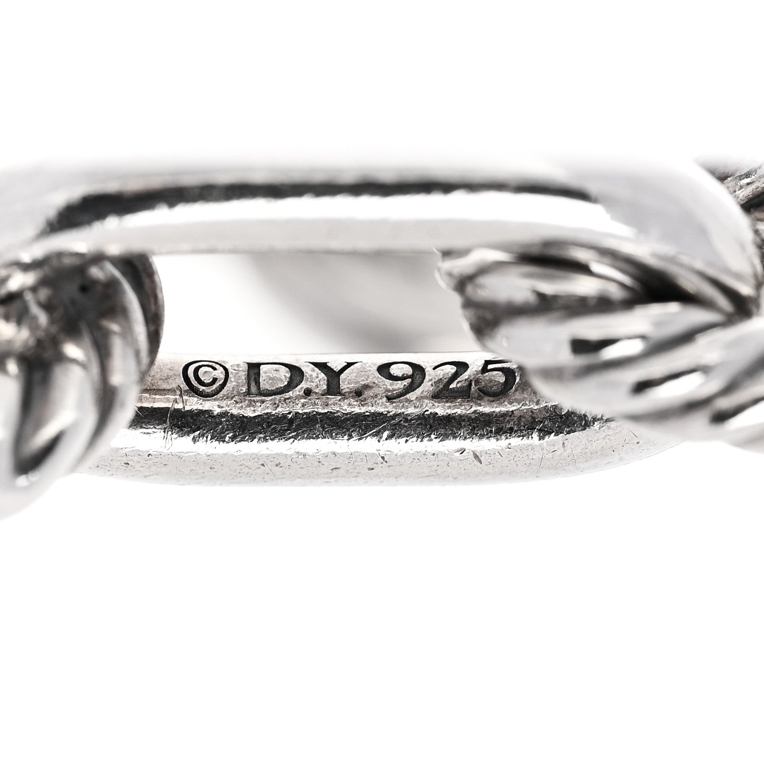 David Yurman Sterling Silver 11mm Madison Chain Bracelet 3 of 3