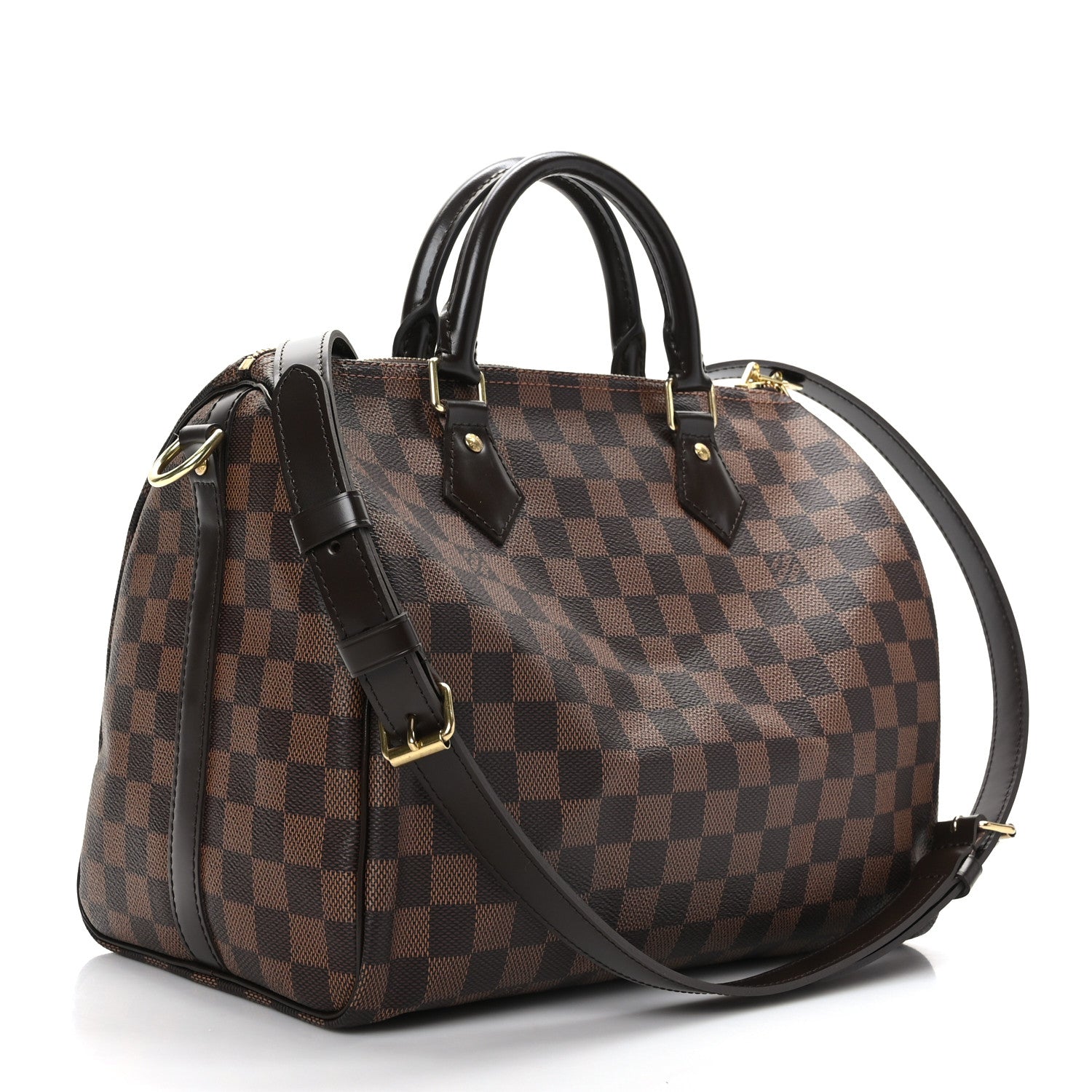 Louis Vuitton Damier Ebene Speedy Bandouliere 30 3 of 11