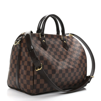 Louis Vuitton Damier Ebene Speedy Bandouliere 30 3 of 11