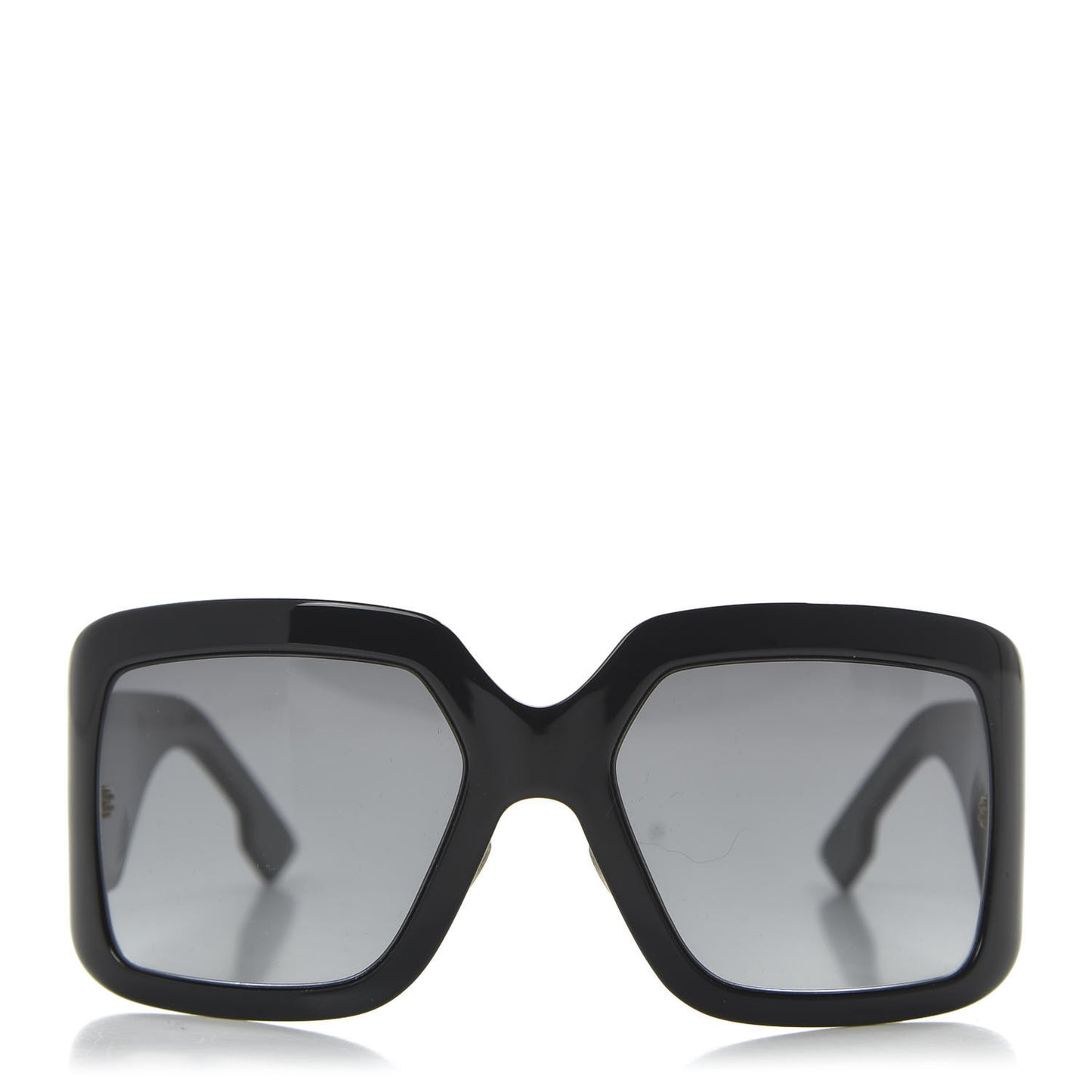 Acetate DiorSo Light 2 Shield Sunglasses Black