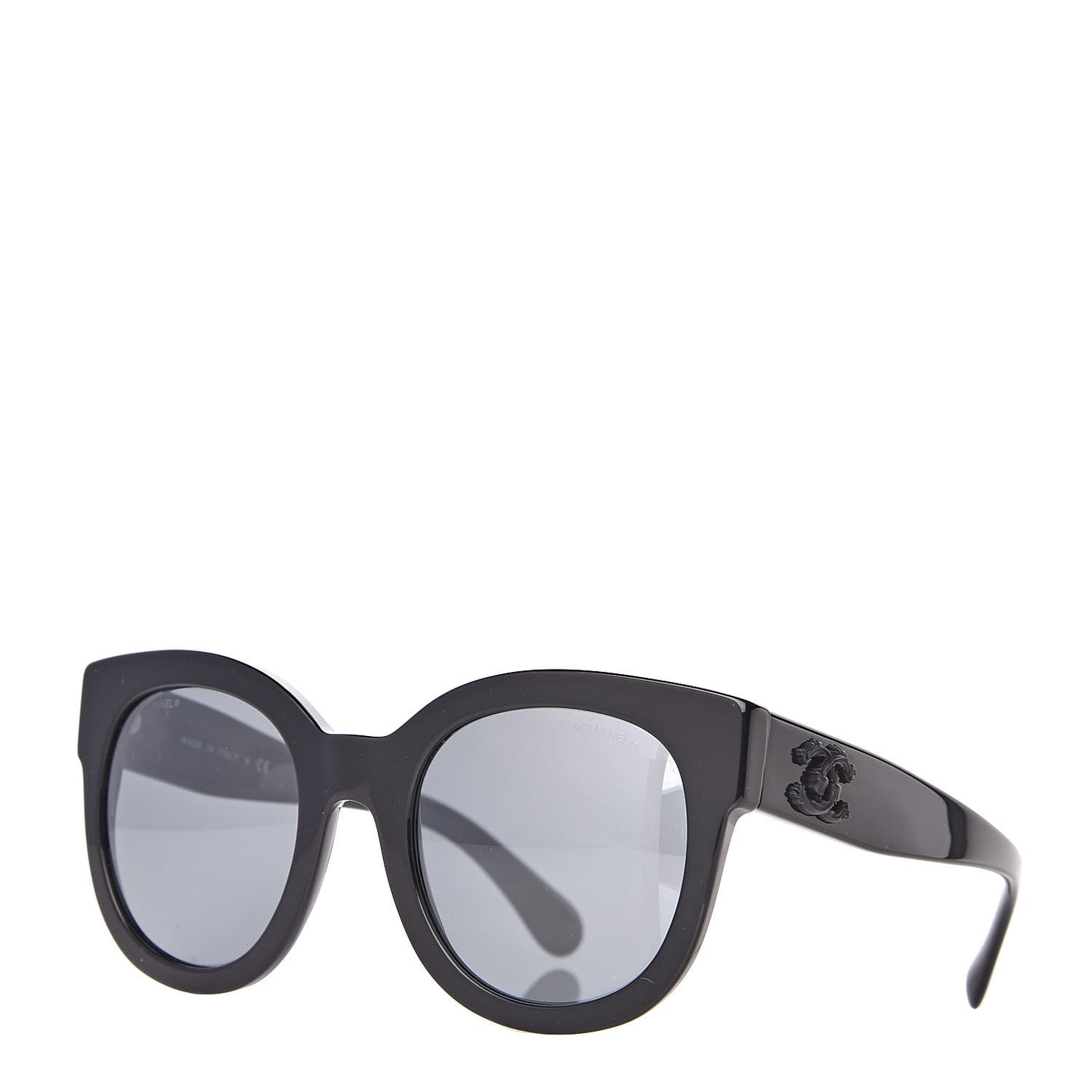 Acetate Butterfly Signature CC Sunglasses 5358 Black