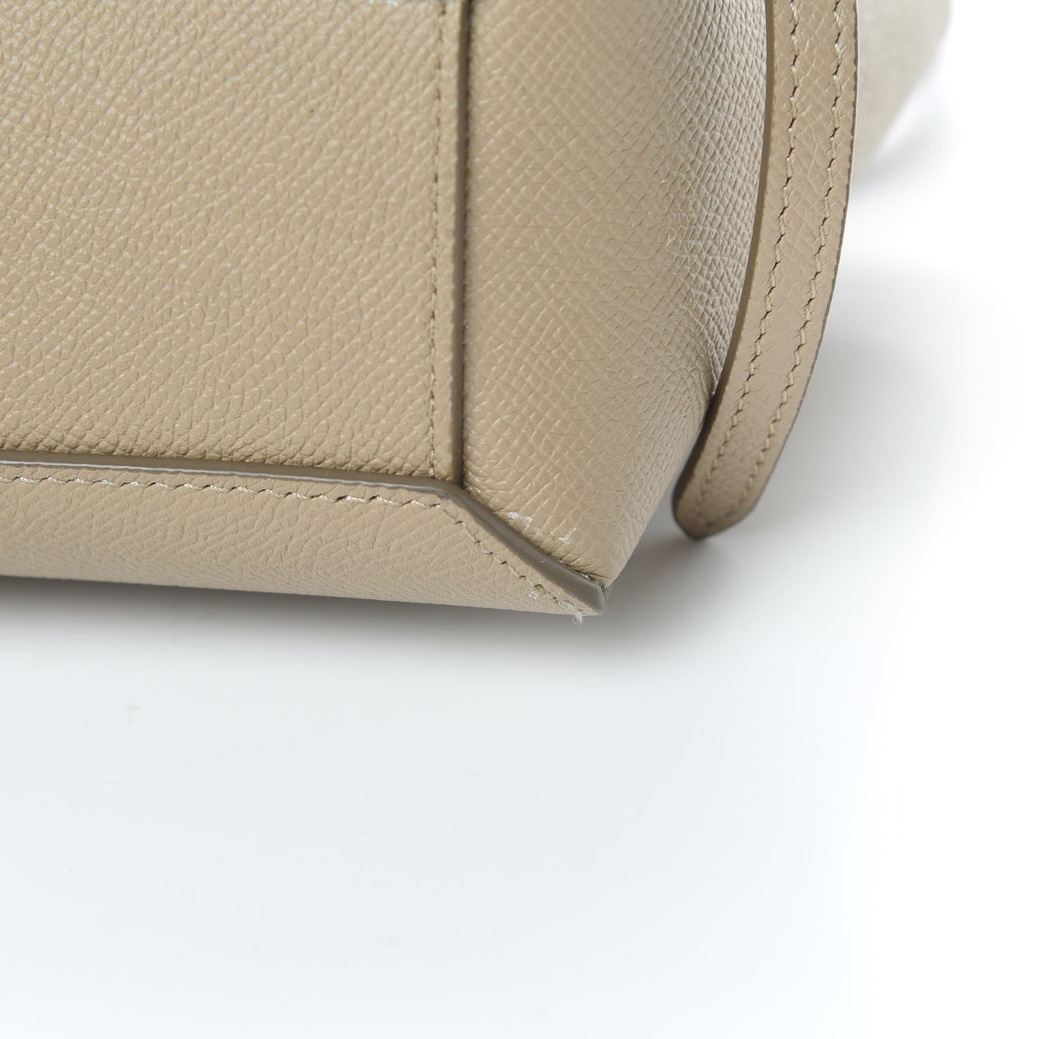 Celine Grained Calfskin Pico Belt Bag Light Taupe 12 of 13