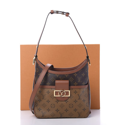 Louis Vuitton Reverse Monogram Dauphine Hobo PM 10 of 10
