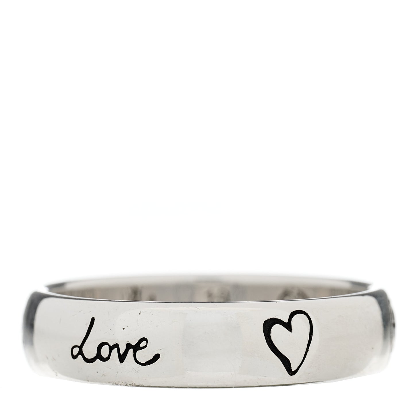 Sterling Silver Blind for Love Band Ring 58 8.75