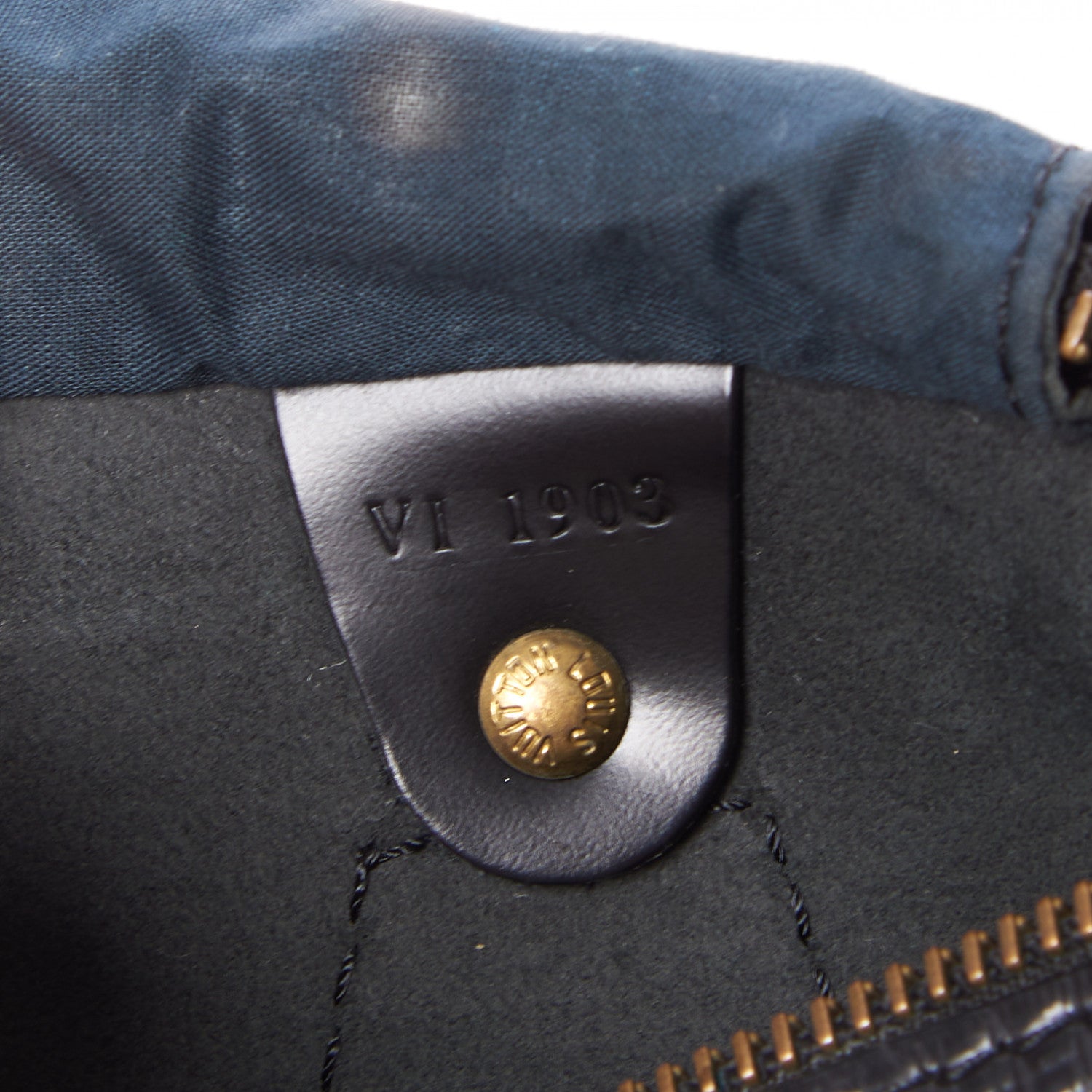 Louis Vuitton Epi Speedy 25 Black 8 of 8