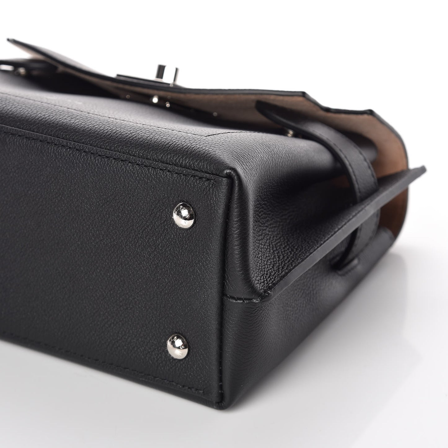 Calfskin Lockme Ever BB Black