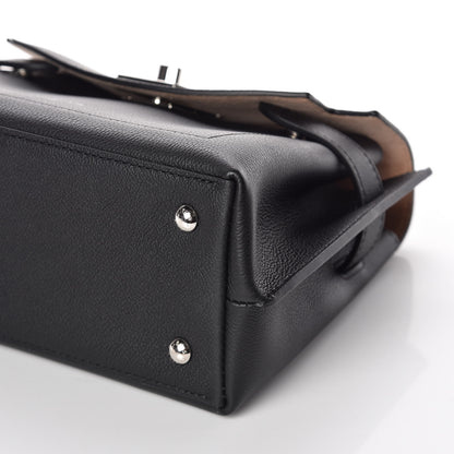 Louis Vuitton Calfskin Lockme Ever BB Black 9 of 13