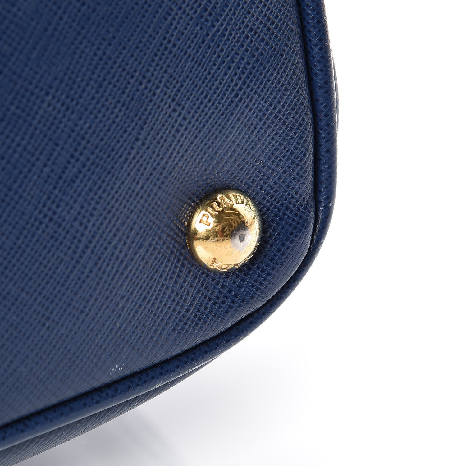 Prada Saffiano Lux Large Tote Bluette 22 of 25