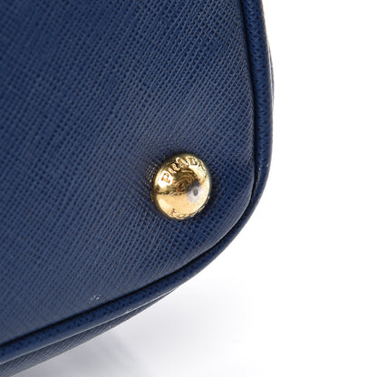 Prada Saffiano Lux Large Tote Bluette 22 of 25