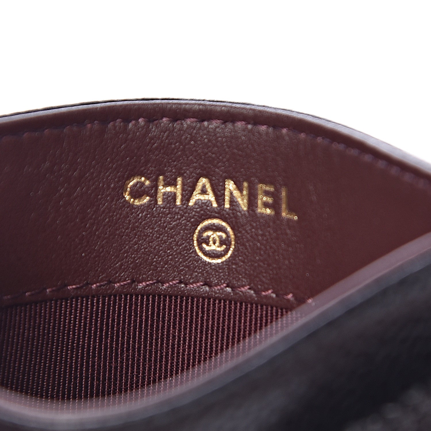 Chanel Caviar Quilted Card Holder Black 6 of 9