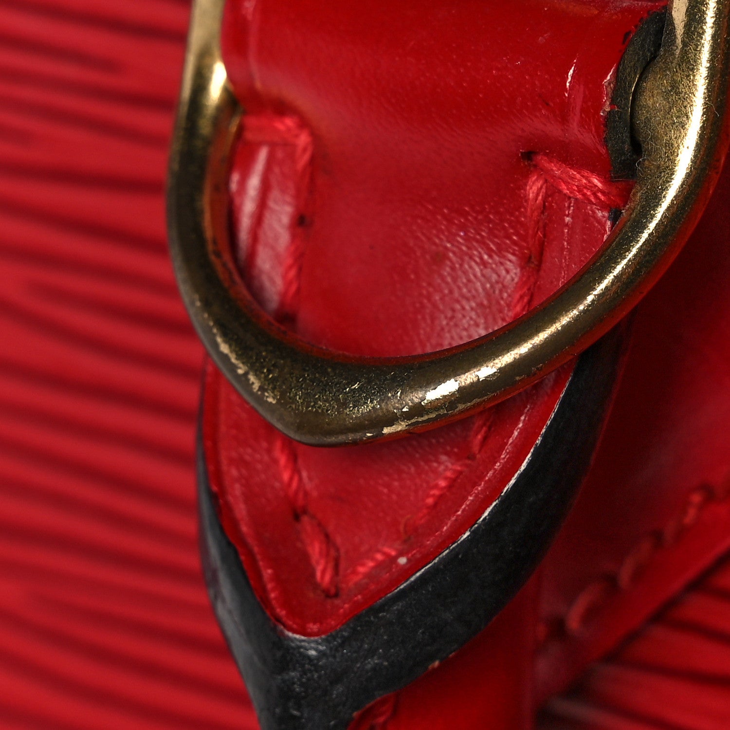 Louis Vuitton Epi Alma PM Castillan Red 22 of 23