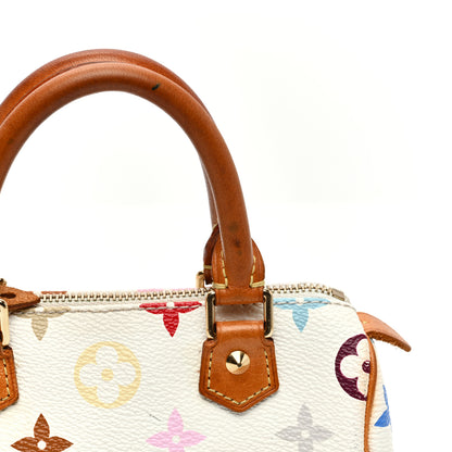 Louis Vuitton Monogram Multicolor Mini Sac HL Speedy White 11 of 14