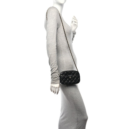 Chanel Caviar Quilted Chain Camera Bag Black 2 of 11