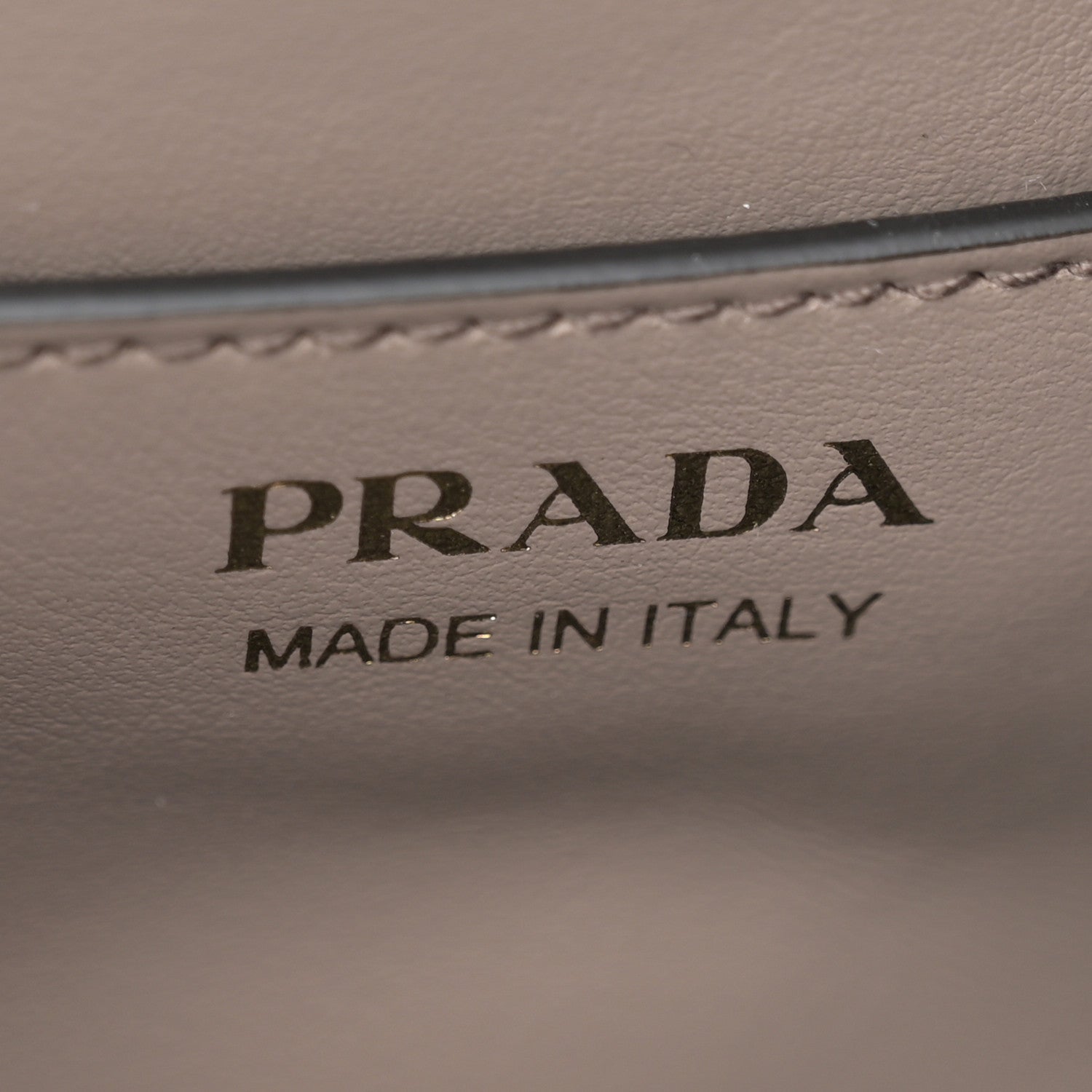 Prada Saffiano Cuir Bucket Bag Argilla 6 of 10