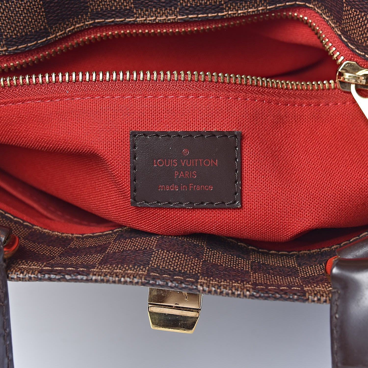 Louis Vuitton Damier Ebene Cabas Rosebery 6 of 9