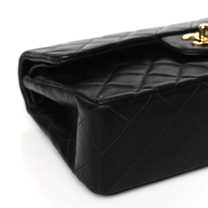 Chanel Lambskin Quilted Small Double Flap Black 8 of 9