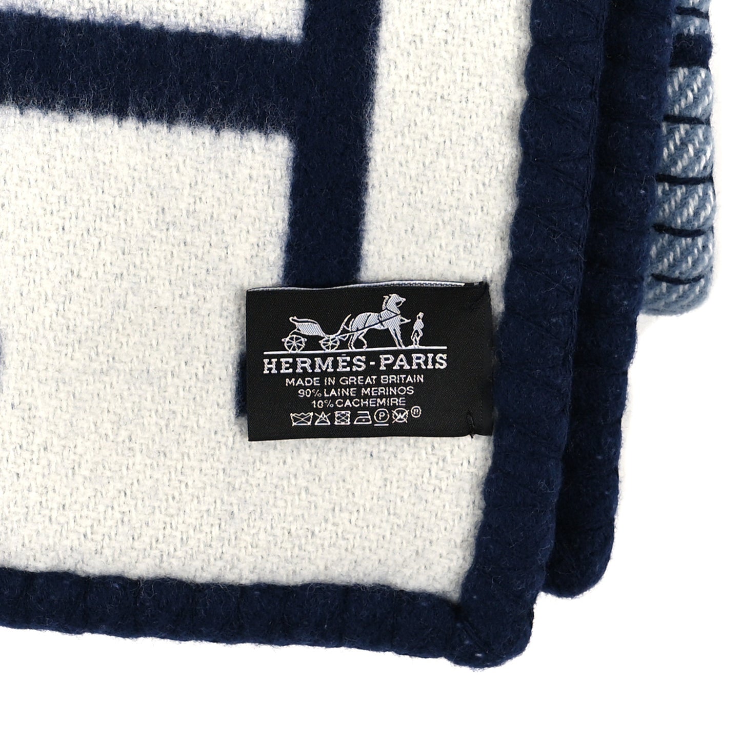 Wool Cashmere Avalon III Blanket Caban Ecru