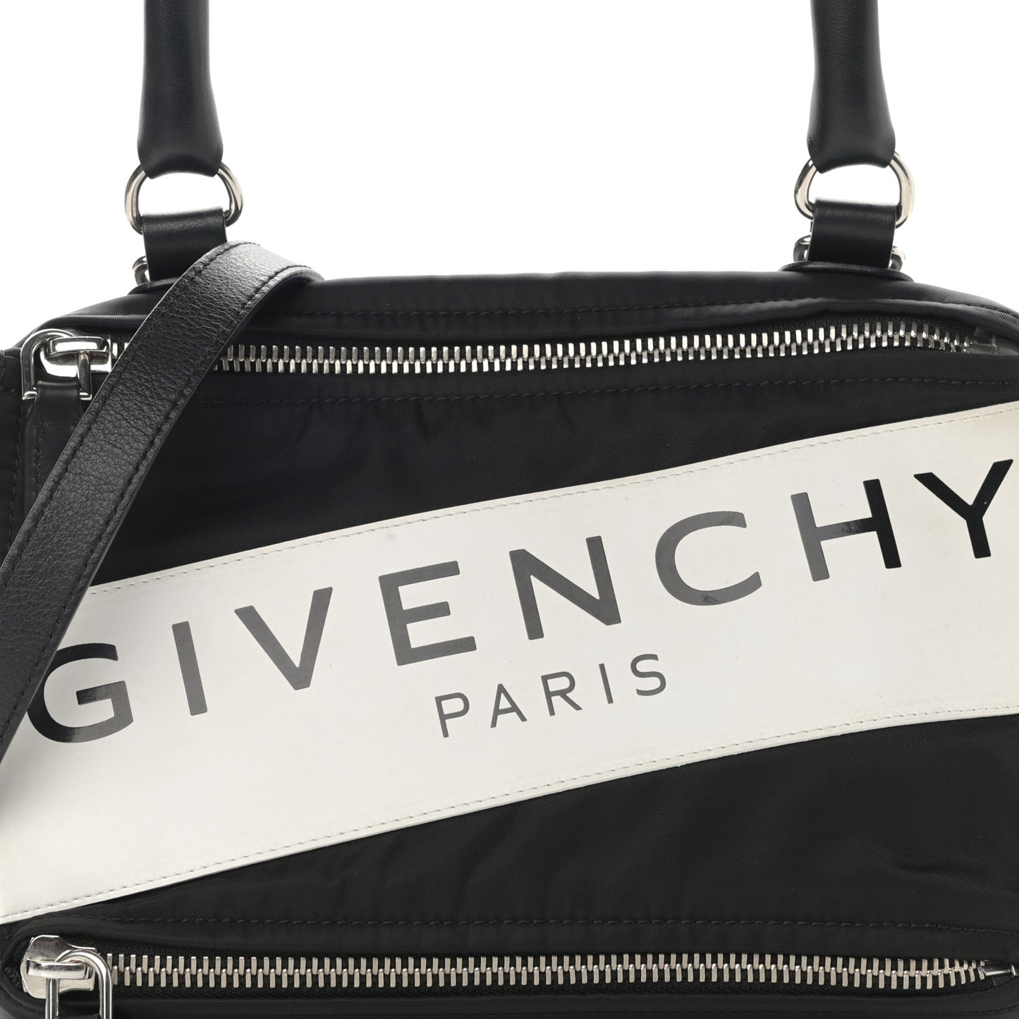 Nylon Small Logo Pandora Black